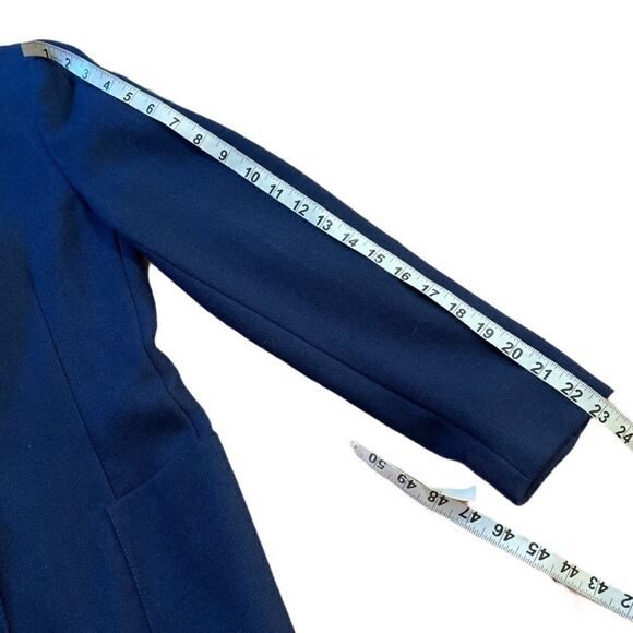 Vintage Blue Single Breast Blazer - Picture 8 of 9